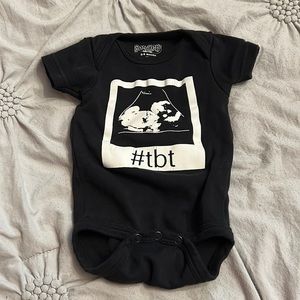 Sara Kety onesie TBT 0-3mo